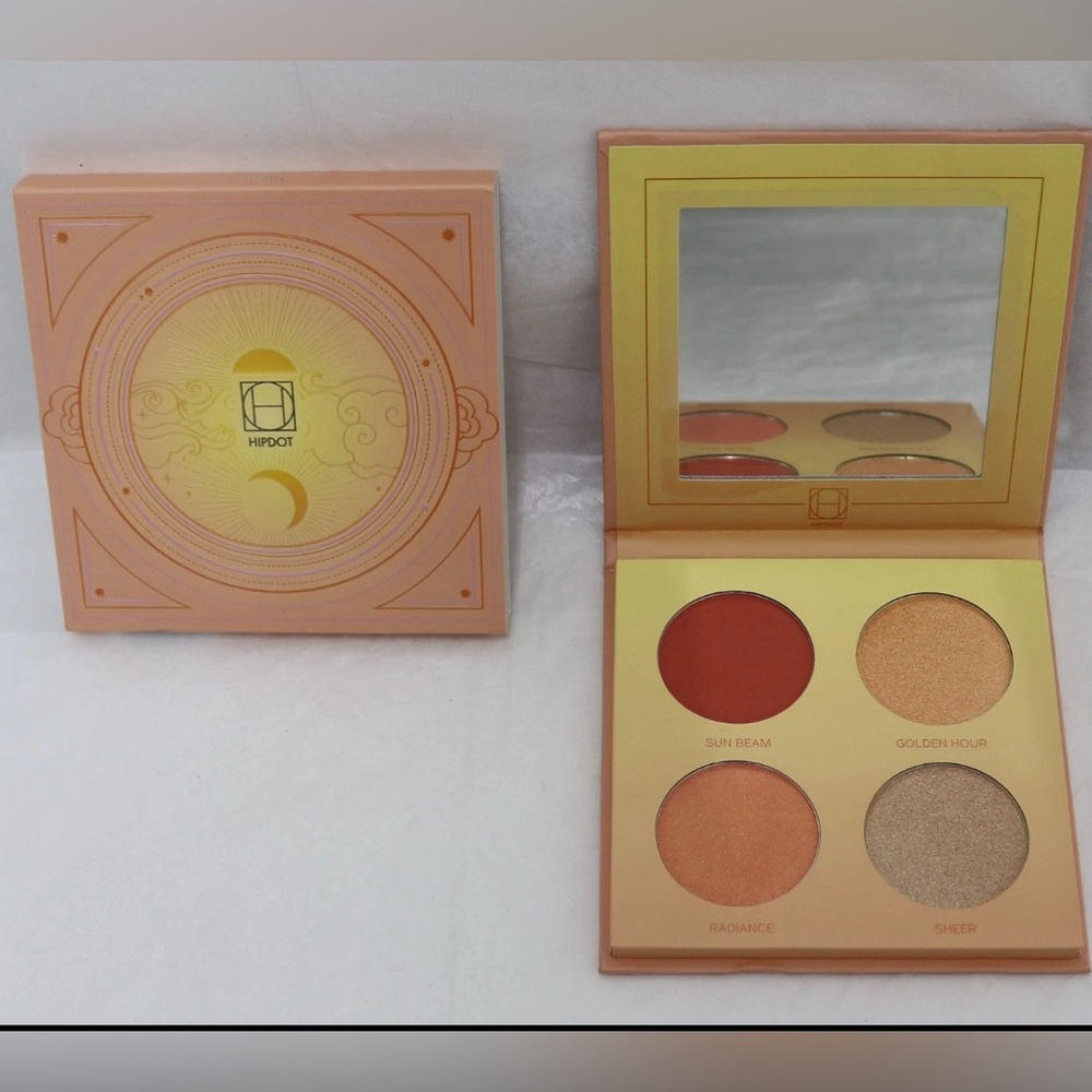 Radiant Glow Makeup Palette - Sun Beam, Golden Hour, Radiance, Sheer